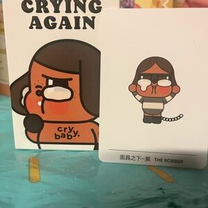 SOLD POP MART Cry Baby Figure-The Robber CONFIRMED